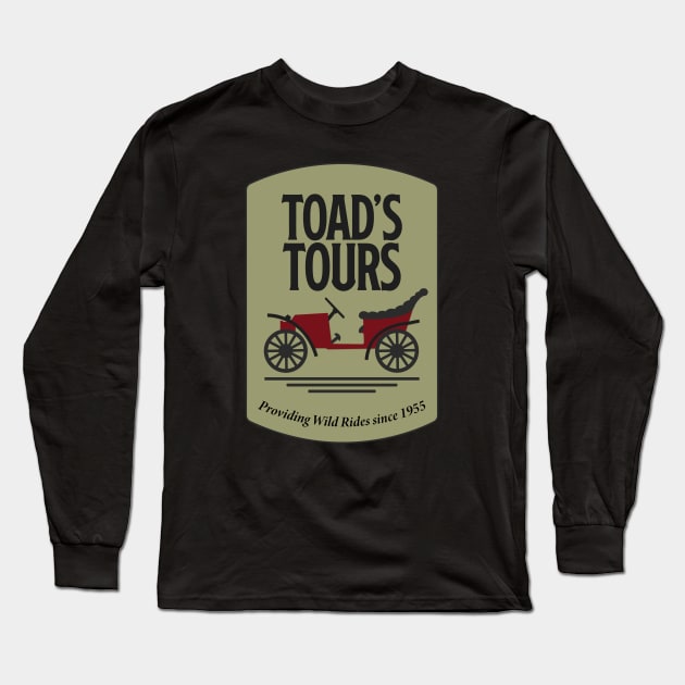 Toad's Tours Long Sleeve T-Shirt by riddiols